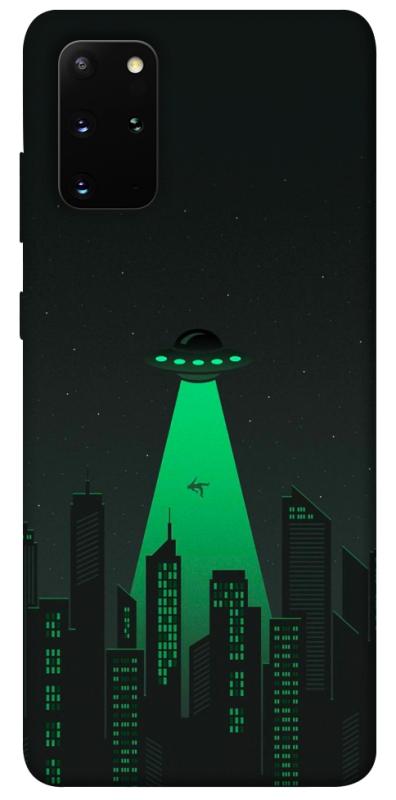 Чехол itsPrint Green ufo для Samsung Galaxy S20+, космос, купить оптом с доставкой