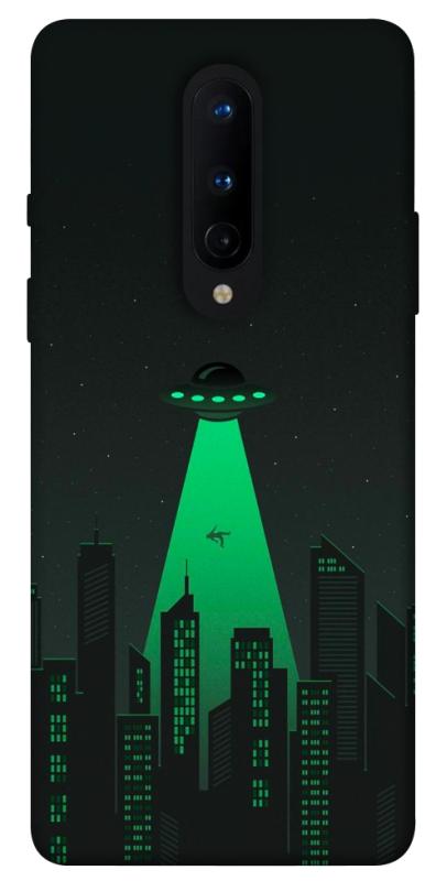 Чохол itsPrint Green ufo для OnePlus 8, космос, купити оптом з доставкою