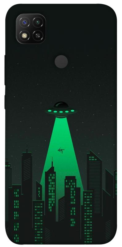 Чехол itsPrint Green ufo для Xiaomi Redmi 9C, космос, купить оптом с доставкой