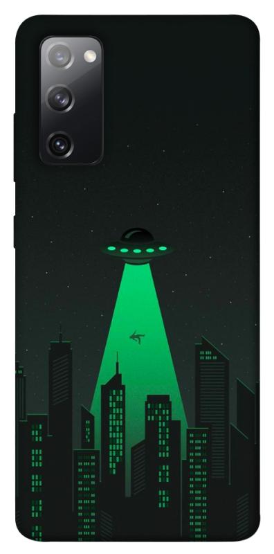 Чехол itsPrint Green ufo для Samsung Galaxy S20 FE, космос, купить оптом с доставкой