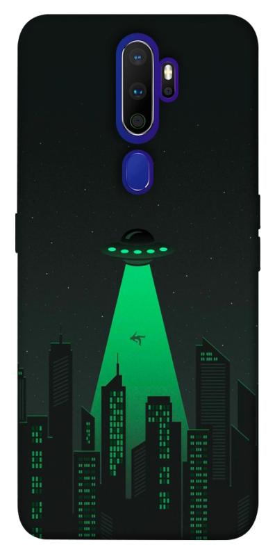 Чехол itsPrint Green ufo для Oppo A5 (2020) / Oppo A9 (2020), космос, купить оптом с доставкой
