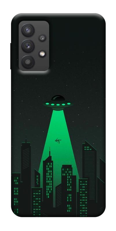 Чехол itsPrint Green ufo для Samsung Galaxy A32 (A326B) 5G, космос, купить оптом с доставкой