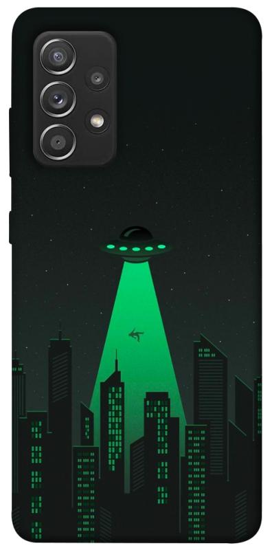 Чехол itsPrint Green ufo для Samsung Galaxy A52 4G / A52 5G, космос, купить оптом с доставкой