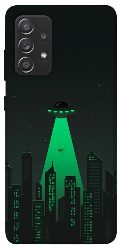 Чехол itsPrint Green ufo для Samsung Galaxy A72 4G / A72 5G, космос, купить оптом с доставкой