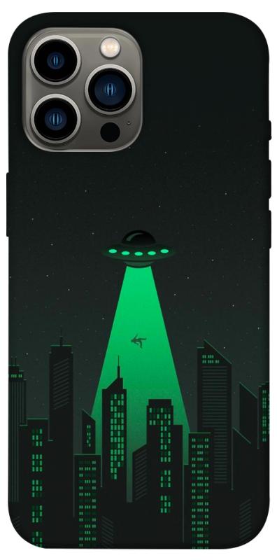 Чехол itsPrint Green ufo для Apple iPhone 13 Pro Max (6.7"), космос, купить оптом с доставкой