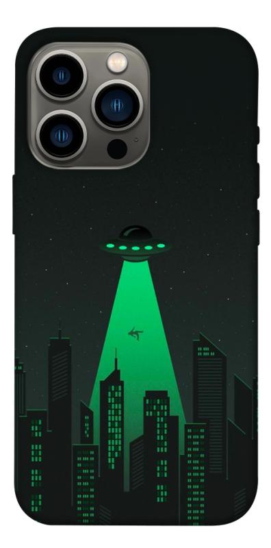 Чехол itsPrint Green ufo для Apple iPhone 13 Pro (6.1"), космос, купить оптом с доставкой