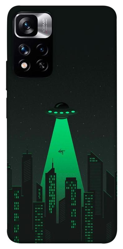 Чехол itsPrint Green ufo для Xiaomi Poco M4 Pro 5G, космос, купить оптом с доставкой