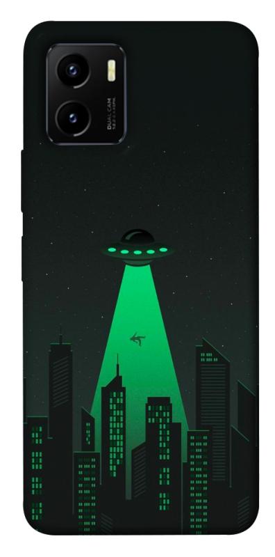Чохол itsPrint Green ufo для Vivo Y15s, космос, купити оптом з доставкою