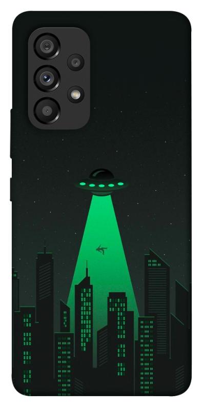 Чехол itsPrint Green ufo для Samsung Galaxy A53 5G, космос, купить оптом с доставкой