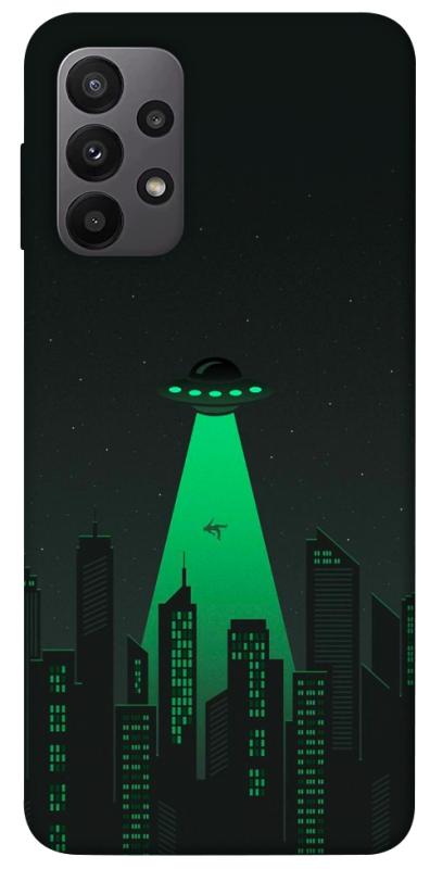 Чехол itsPrint Green ufo для Samsung Galaxy A23 4G, космос, купить оптом с доставкой