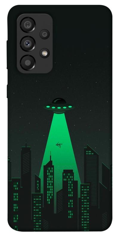 Чехол itsPrint Green ufo для Samsung Galaxy A33 5G, космос, купить оптом с доставкой