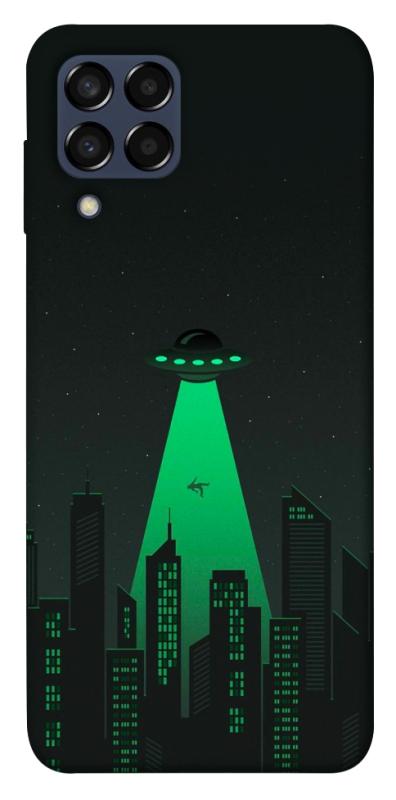 Чехол itsPrint Green ufo для Samsung Galaxy M33 5G, космос, купить оптом с доставкой