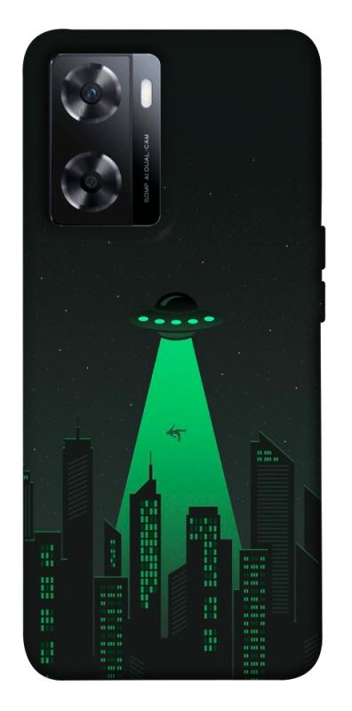 Чехол itsPrint Green ufo для OnePlus Nord N20 SE, космос, купить оптом с доставкой