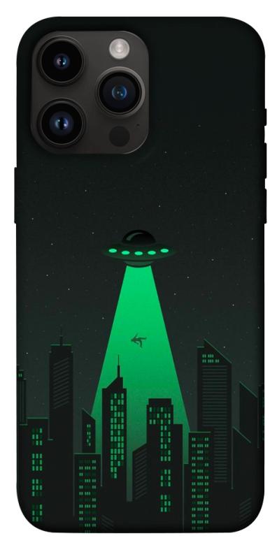 Чехол itsPrint Green ufo для Apple iPhone 14 Pro Max (6.7"), космос, купить оптом с доставкой