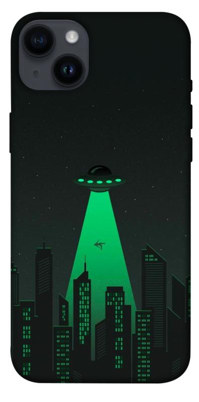 Чохол itsPrint Green ufo для Apple iPhone 14 Plus (6.7"), космос, купити оптом з доставкою