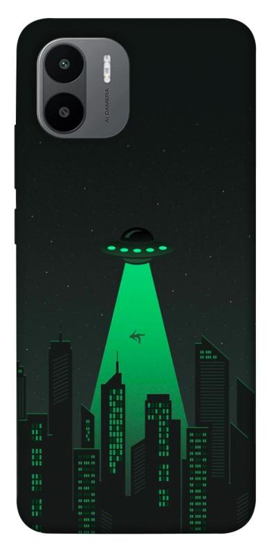 Чехол itsPrint Green ufo для Xiaomi Redmi A1 / A2, космос, купить оптом с доставкой