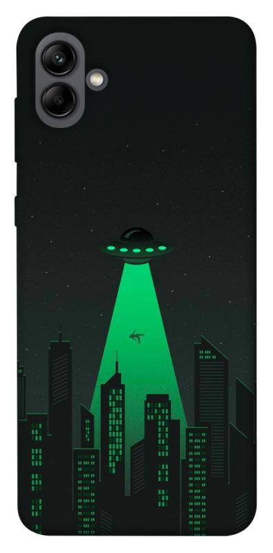 Чехол itsPrint Green ufo для Samsung Galaxy A04, космос, купить оптом с доставкой