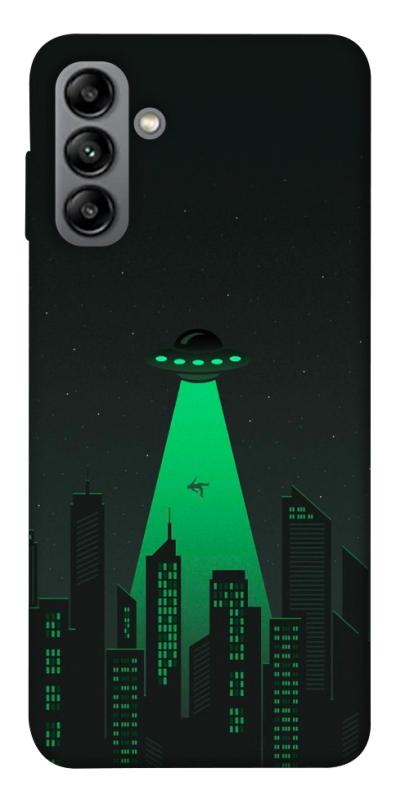 Чехол itsPrint Green ufo для Samsung Galaxy A04s, космос, купить оптом с доставкой