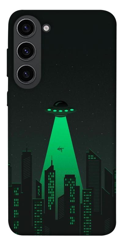 Чехол itsPrint Green ufo для Samsung Galaxy S23, космос, купить оптом с доставкой