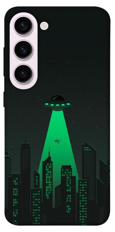 Чехол itsPrint Green ufo для Samsung Galaxy S23+, космос, купить оптом с доставкой