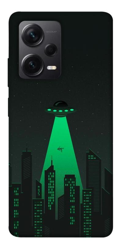 Чехол itsPrint Green ufo для Xiaomi Redmi Note 12 Pro+ 5G, космос, купить оптом с доставкой