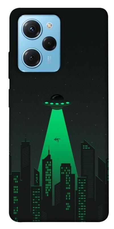 Чохол itsPrint Green ufo для Xiaomi Poco X5 Pro 5G, космос, купити оптом з доставкою