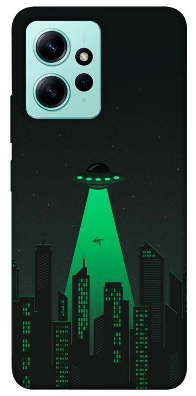 Чехол itsPrint Green ufo для Xiaomi Redmi Note 12 4G, космос, купить оптом с доставкой
