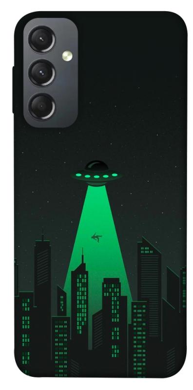 Чехол itsPrint Green ufo для Samsung Galaxy A24 4G, космос, купить оптом с доставкой