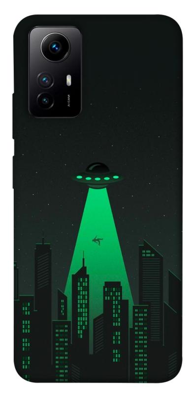 Чехол itsPrint Green ufo для Xiaomi Redmi Note 12S, космос, купить оптом с доставкой