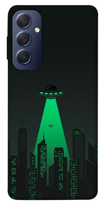 Чехол itsPrint Green ufo для Samsung Galaxy M54 5G, космос, купить оптом с доставкой