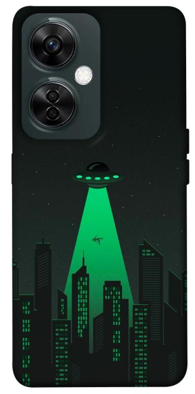 Чехол itsPrint Green ufo для OnePlus Nord CE 3 Lite, космос, купить оптом с доставкой