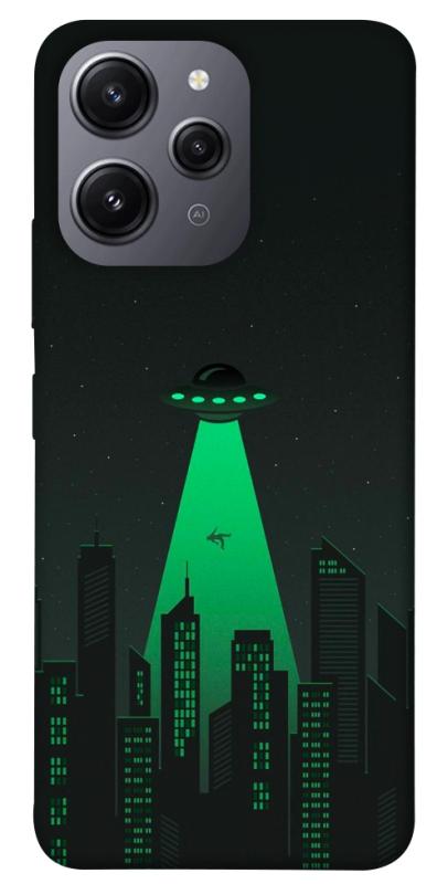 Чехол itsPrint Green ufo для Xiaomi Redmi 12, космос, купить оптом с доставкой