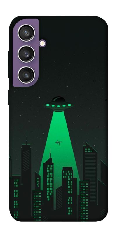 Чехол itsPrint Green ufo для Samsung Galaxy S23 FE, космос, купить оптом с доставкой