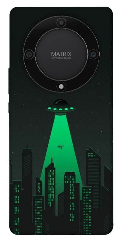 Чехол itsPrint Green ufo для Huawei Magic5 Lite, космос, купить оптом с доставкой