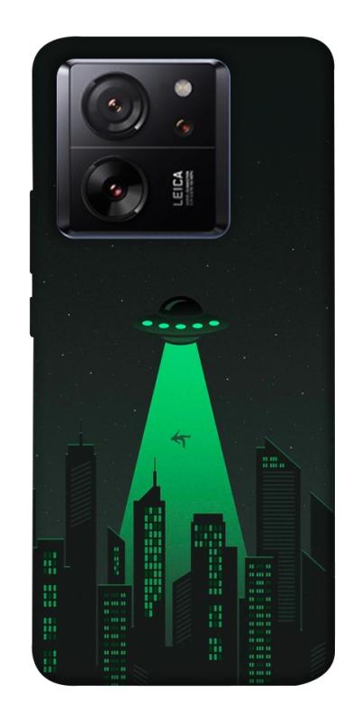 Чехол itsPrint Green ufo для Xiaomi 13T, космос, купить оптом с доставкой
