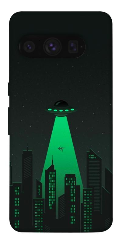 Чехол itsPrint Green ufo для Google Pixel 8 Pro, космос, купить оптом с доставкой