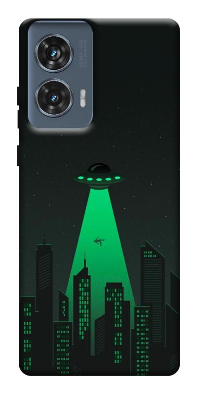 Чохол itsPrint Green ufo для Motorola Edge 50 Fusion, космос, купити оптом з доставкою