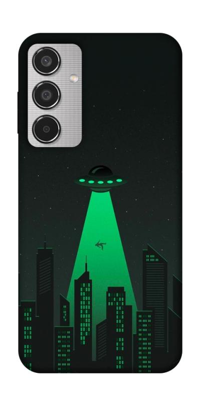Чехол itsPrint Green ufo для Samsung Galaxy M35 5G, космос, купить оптом с доставкой