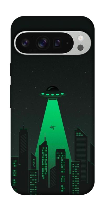 Чехол itsPrint Green ufo для Google Pixel 9 Pro XL, космос, купить оптом с доставкой