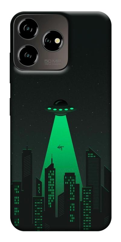 Чехол itsPrint Green ufo для ZTE Blade V50 Desing 4G, космос, купить оптом с доставкой