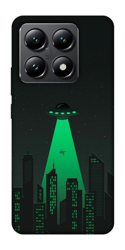 Чехол itsPrint Green ufo для Xiaomi 14T, космос, купить оптом с доставкой