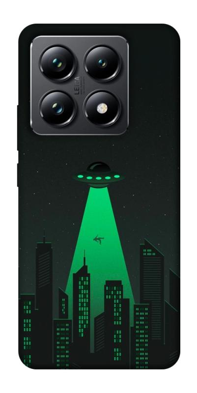 Чехол itsPrint Green ufo для Xiaomi 14T Pro, космос, купить оптом с доставкой