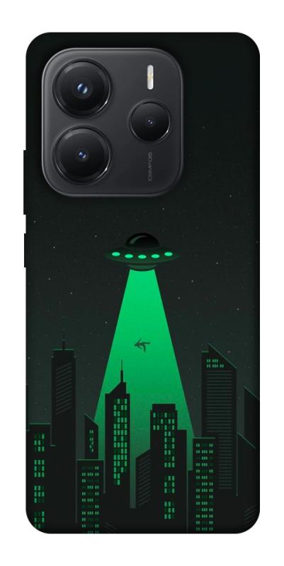 Чехол itsPrint Green ufo для Xiaomi Redmi Note 14 5G, космос, купить оптом с доставкой