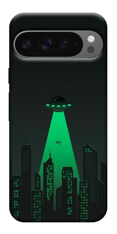 Чехол itsPrint Green ufo для Google Pixel 10 Pro XL, космос, купить оптом с доставкой