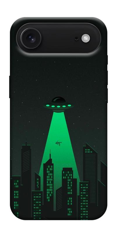 Чехол itsPrint Green ufo для Apple iPhone 17 Air (6.5"), космос, купить оптом с доставкой
