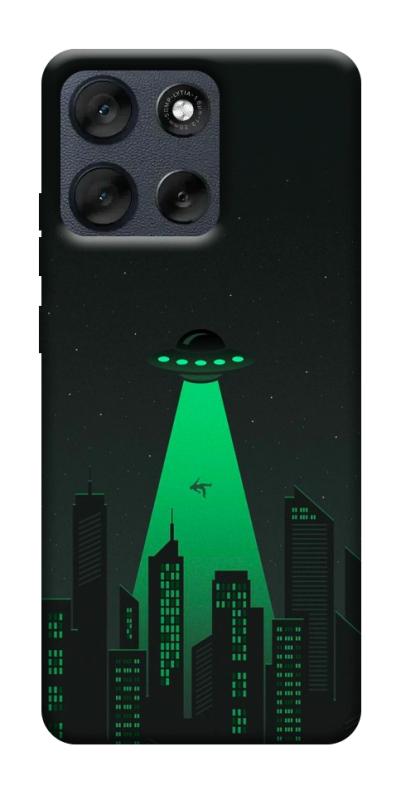 Чехол itsPrint Green ufo для Motorola Moto G56 5G, космос, купить оптом с доставкой