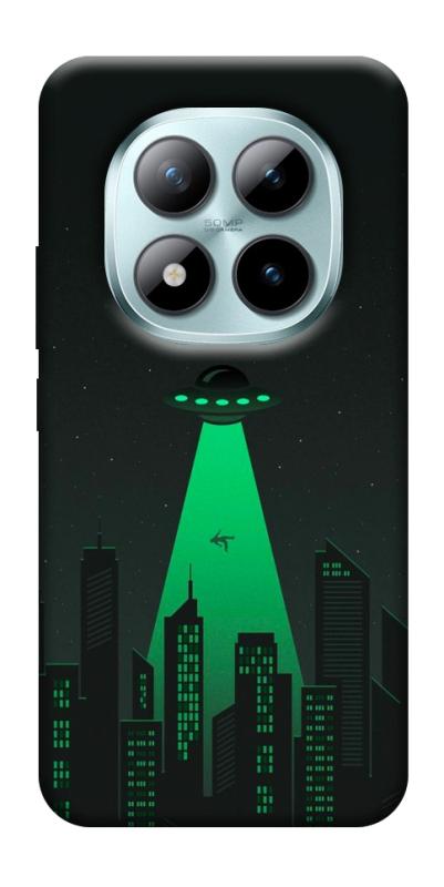 Чехол itsPrint Green ufo для Xiaomi Redmi Note 15 Pro+ 5G, космос, купить оптом с доставкой