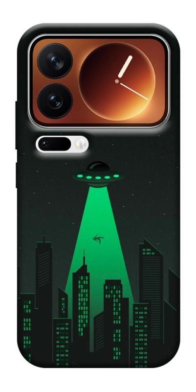 Чехол itsPrint Green ufo для Xiaomi 17 Pro Max, космос, купить оптом с доставкой