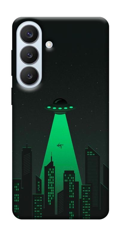Чехол itsPrint Green ufo для Samsung Galaxy S26+, космос, купить оптом с доставкой