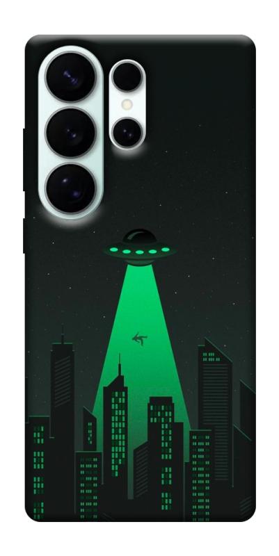 Чехол itsPrint Green ufo для Samsung Galaxy S26 Ultra, космос, купить оптом с доставкой